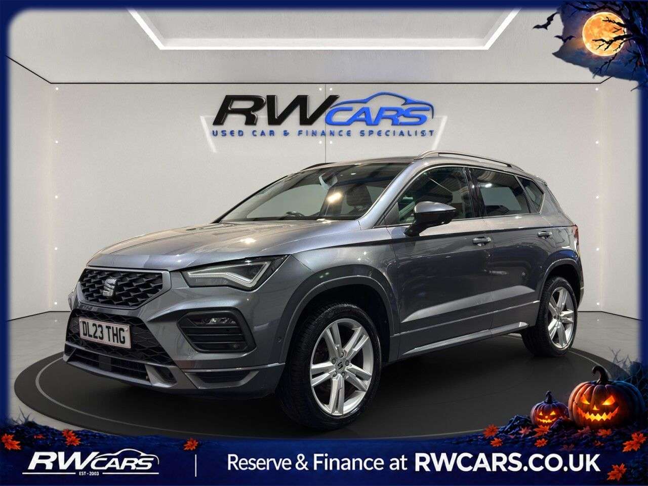 A 2023 SEAT ATECA 1.5 TSI EVO FR SUV 5dr Petrol Manual Euro 6 (s/s) (150 ps) A 2023 SEAT ATECA 1.5 TSI EVO FR SUV 5dr Petrol Manual Euro 6 (s/s) (150 ps)