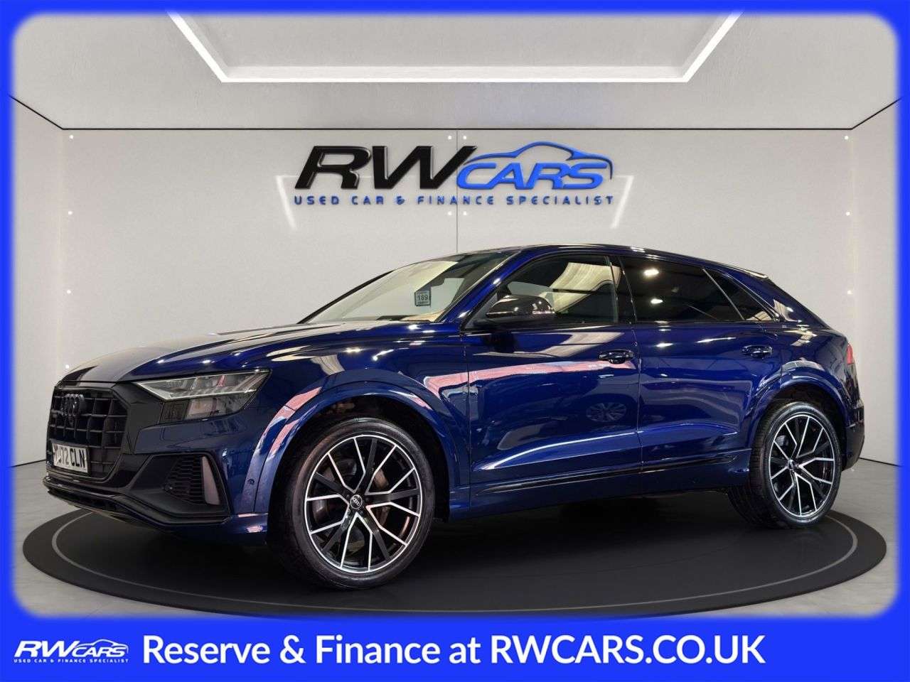 A 2022 AUDI Q8 3.0 TFSI V6 55 Black Edition SUV 5dr Petrol Tiptronic quattro Euro 6 (s/s) A 2022 AUDI Q8 3.0 TFSI V6 55 Black Edition SUV 5dr Petrol Tiptronic quattro Euro 6 (s/s)