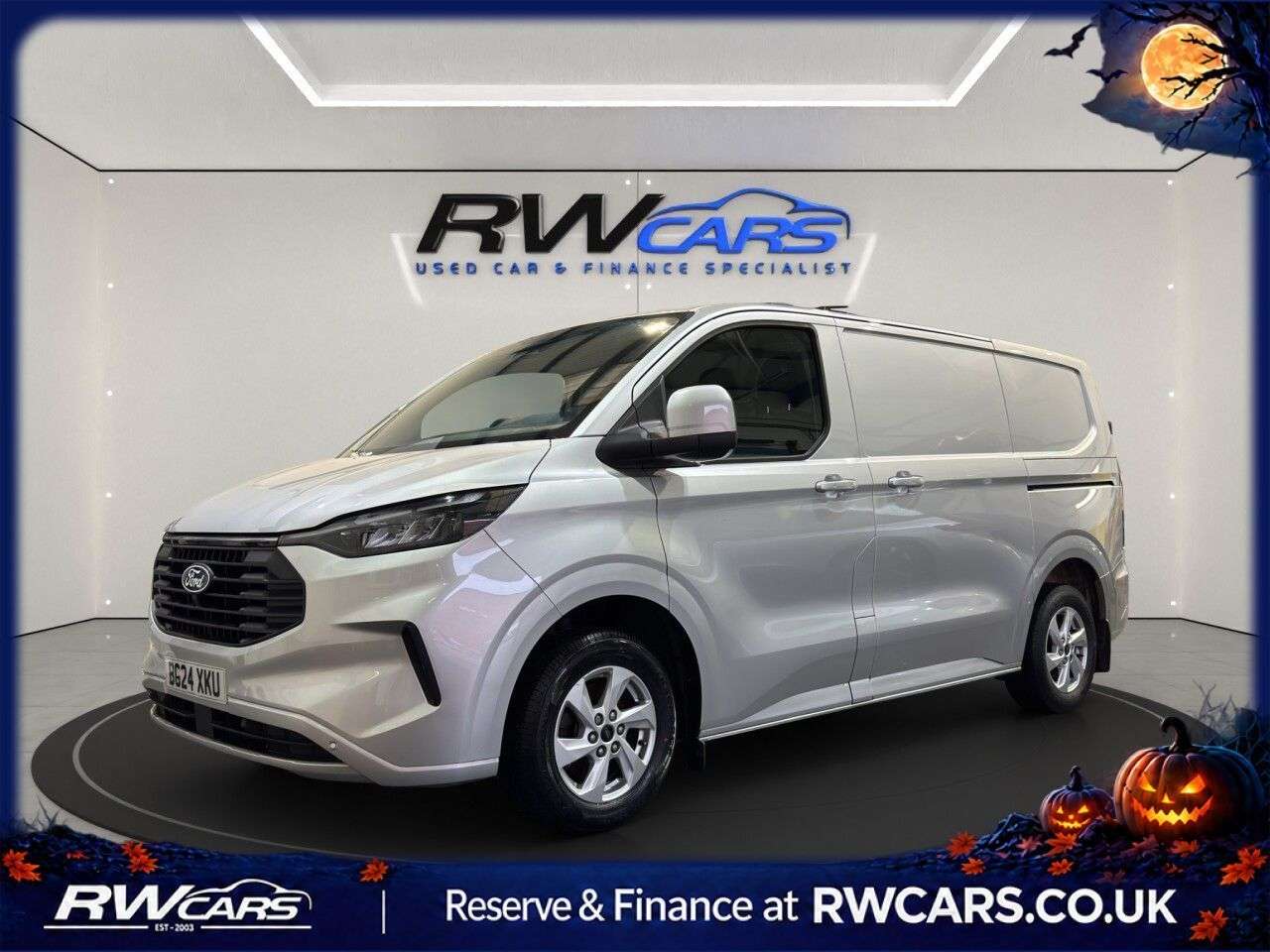 A 2024 FORD TRANSIT CUSTOM 2.0 280 EcoBlue Limited Panel Van 5dr Diesel Manual L1 H1 Euro 6 (s/s) (136 A 2024 FORD TRANSIT CUSTOM 2.0 280 EcoBlue Limited Panel Van 5dr Diesel Manual L1 H1 Euro 6 (s/s) (136