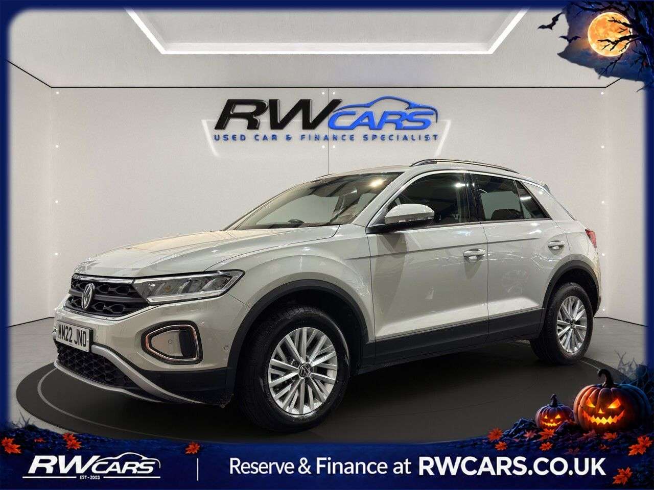A 2022 VOLKSWAGEN T-ROC 1.5 TSI Life SUV 5dr Petrol DSG Euro 6 (s/s) (150 ps) A 2022 VOLKSWAGEN T-ROC 1.5 TSI Life SUV 5dr Petrol DSG Euro 6 (s/s) (150 ps)