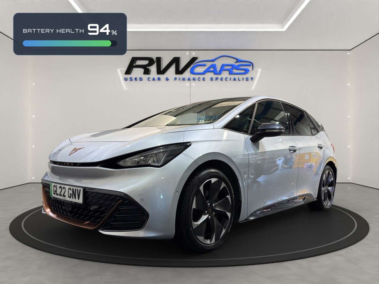 A 2022 CUPRA BORN 58kWh V2 Hatchback 5dr Electric Auto (204 ps) A 2022 CUPRA BORN 58kWh V2 Hatchback 5dr Electric Auto (204 ps)