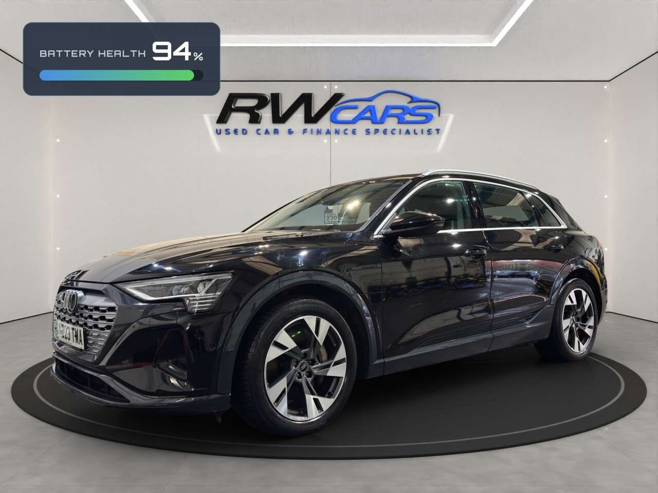 A 2023 AUDI Q8 E-TRON 50 Sport SUV 5dr Electric Auto quattro 95kWh (11kW Charger) (340 ps) A 2023 AUDI Q8 E-TRON 50 Sport SUV 5dr Electric Auto quattro 95kWh (11kW Charger) (340 ps)