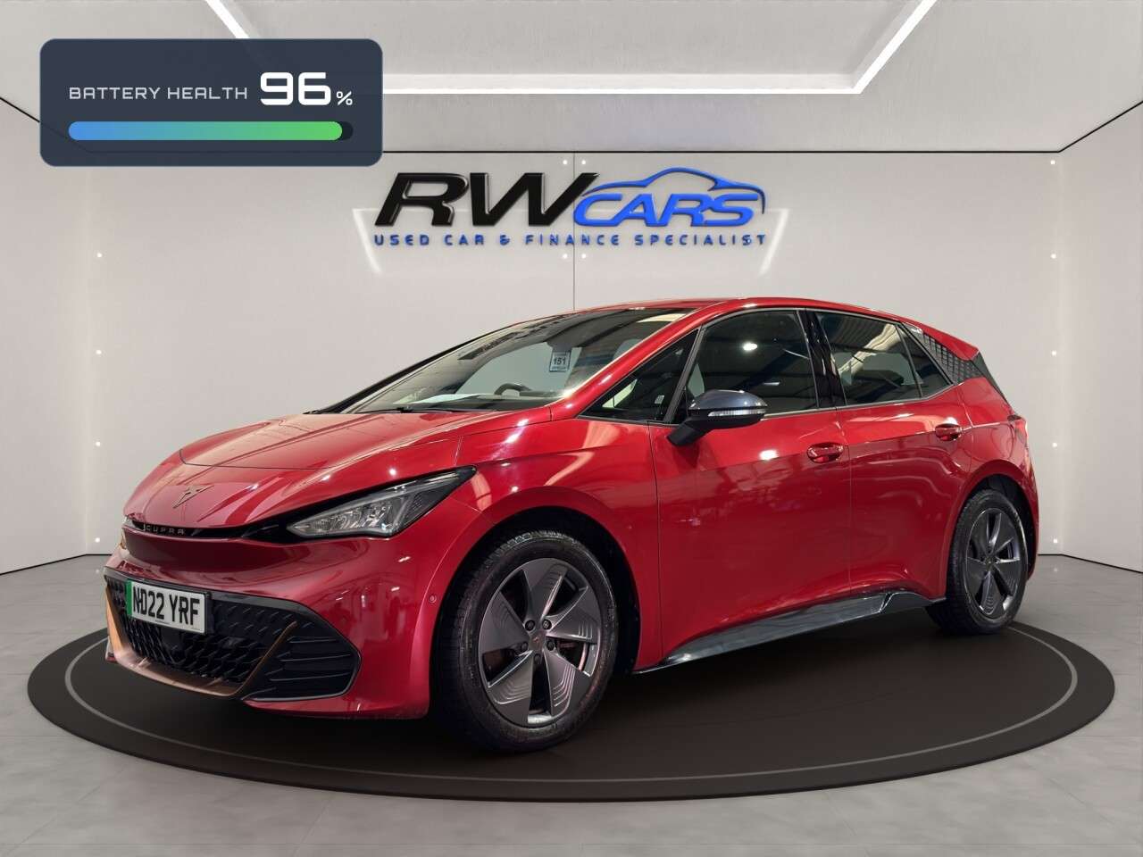 A 2022 CUPRA BORN 58kWh V1 Hatchback 5dr Electric Auto (204 ps) A 2022 CUPRA BORN 58kWh V1 Hatchback 5dr Electric Auto (204 ps)