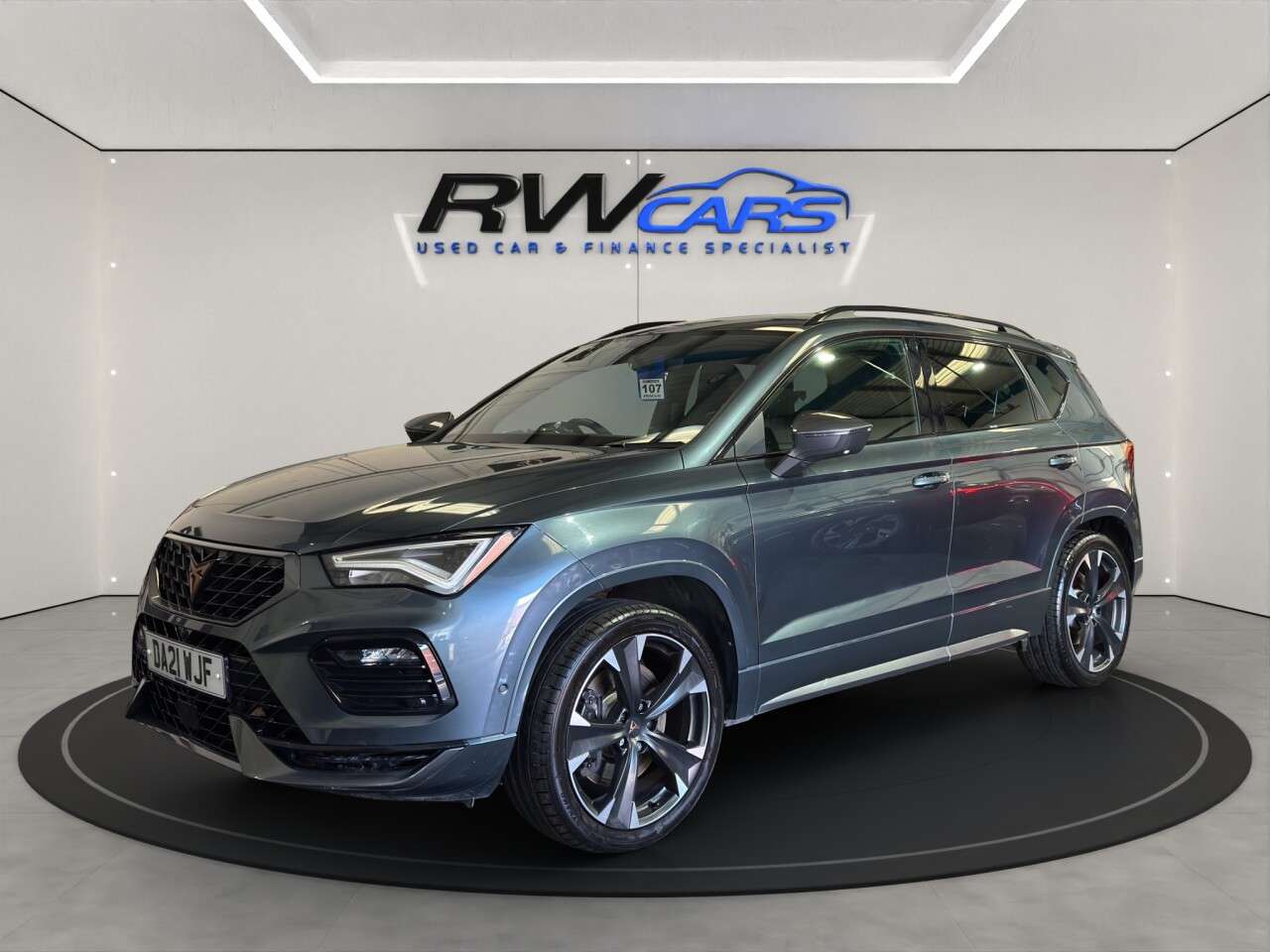 A 2021 CUPRA ATECA 2.0 TSI VZ1 SUV 5dr Petrol DSG 4Drive Euro 6 (s/s) (300 ps) A 2021 CUPRA ATECA 2.0 TSI VZ1 SUV 5dr Petrol DSG 4Drive Euro 6 (s/s) (300 ps)