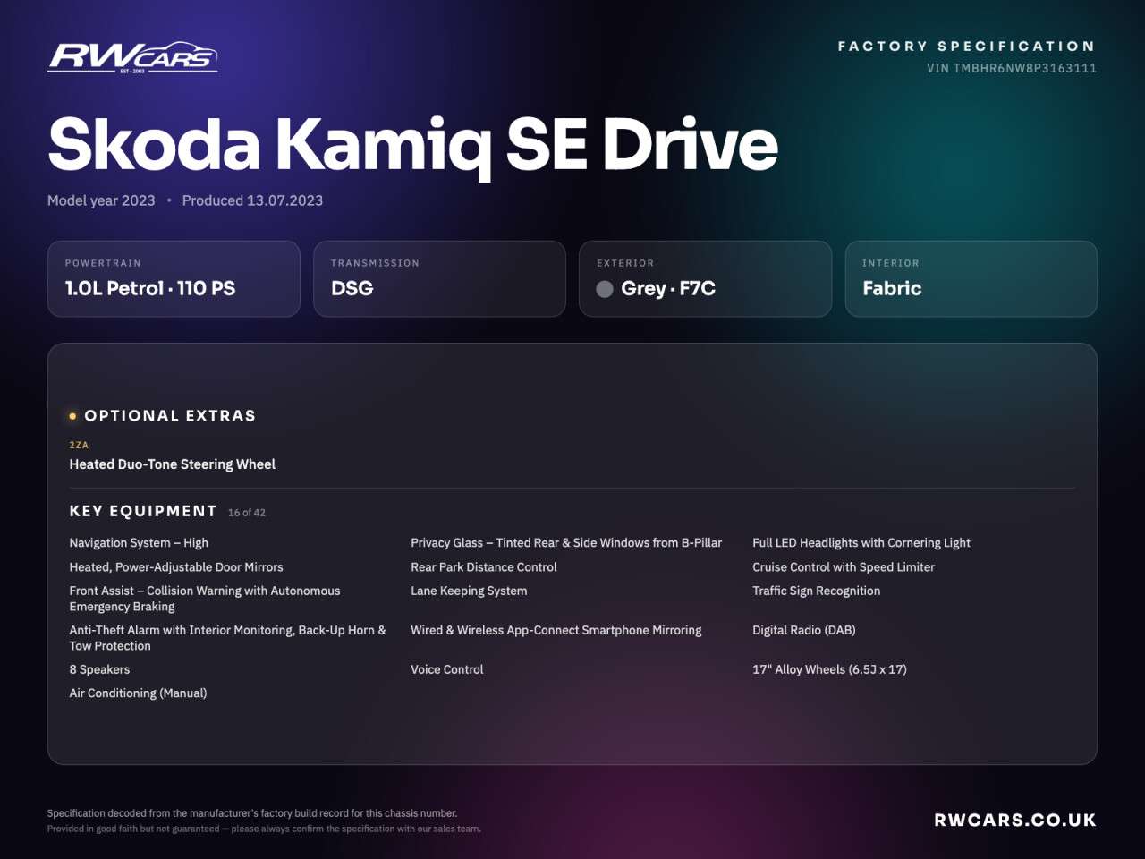 2023 SKODA KAMIQ 2023 SKODA KAMIQ