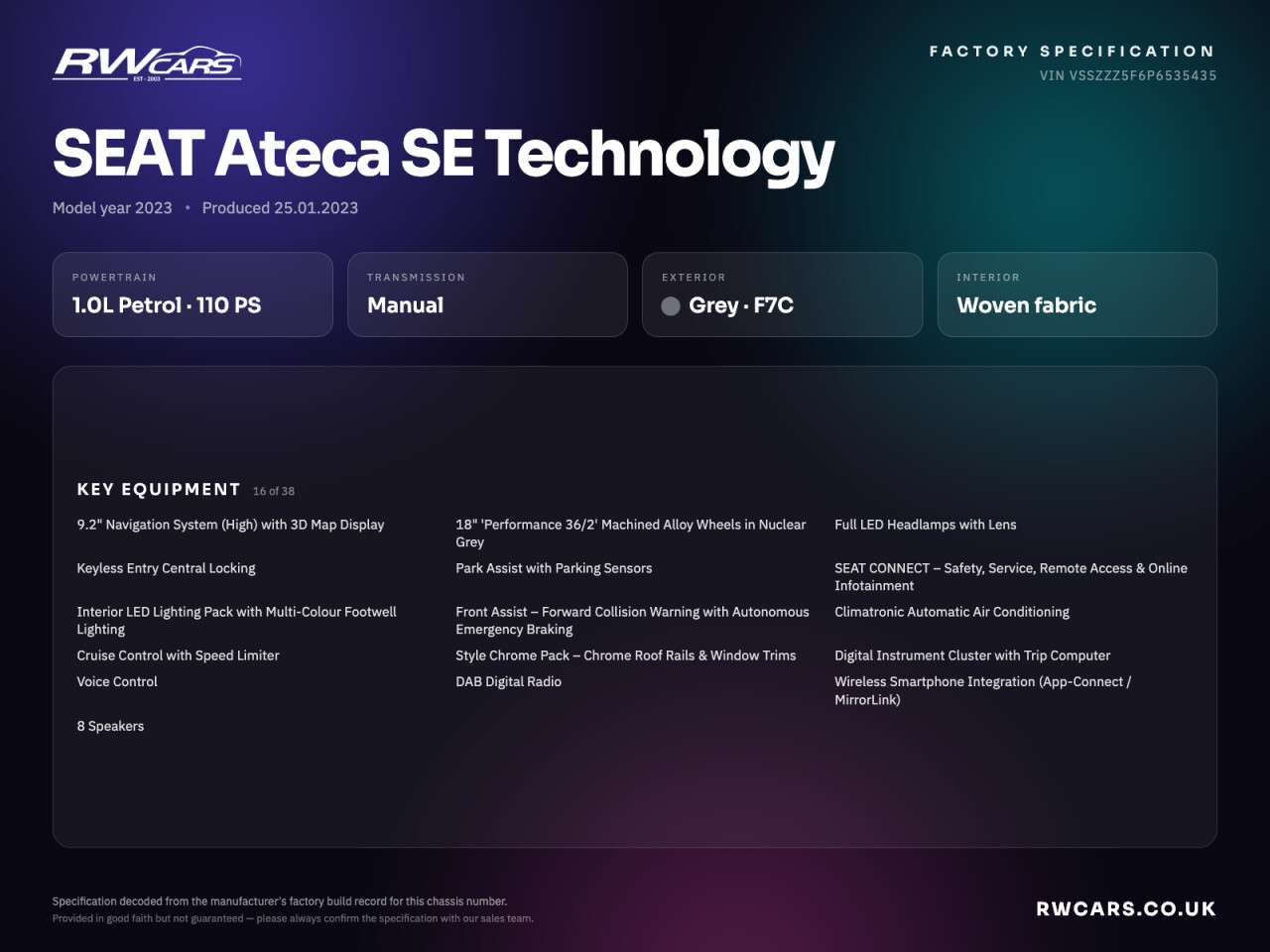 2023 SEAT ATECA 2023 SEAT ATECA