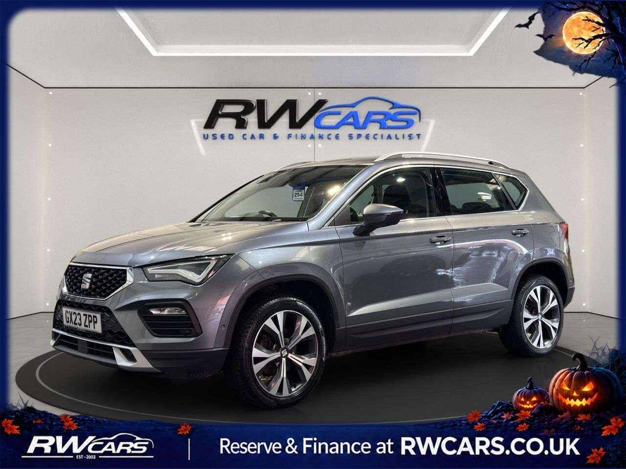 A 2023 SEAT ATECA 1.0 TSI SE Technology SUV 5dr Petrol Manual Euro 6 (s/s) (110 ps) A 2023 SEAT ATECA 1.0 TSI SE Technology SUV 5dr Petrol Manual Euro 6 (s/s) (110 ps)