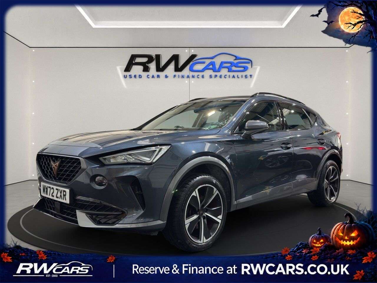 A 2022 CUPRA FORMENTOR 1.5 TSI V1 SUV 5dr Petrol DSG Euro 6 (s/s) (150 ps) A 2022 CUPRA FORMENTOR 1.5 TSI V1 SUV 5dr Petrol DSG Euro 6 (s/s) (150 ps)