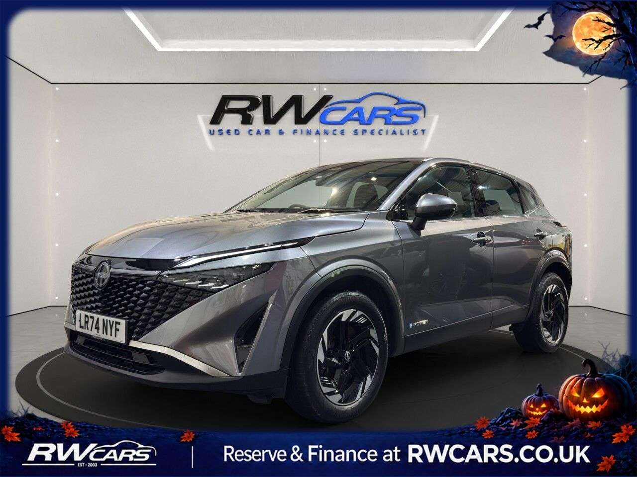 A 2024 NISSAN QASHQAI 1.5 h e-POWER Acenta Premium SUV 5dr Petrol Hybrid Auto Euro 6 (s/s) (190 p A 2024 NISSAN QASHQAI 1.5 h e-POWER Acenta Premium SUV 5dr Petrol Hybrid Auto Euro 6 (s/s) (190 p