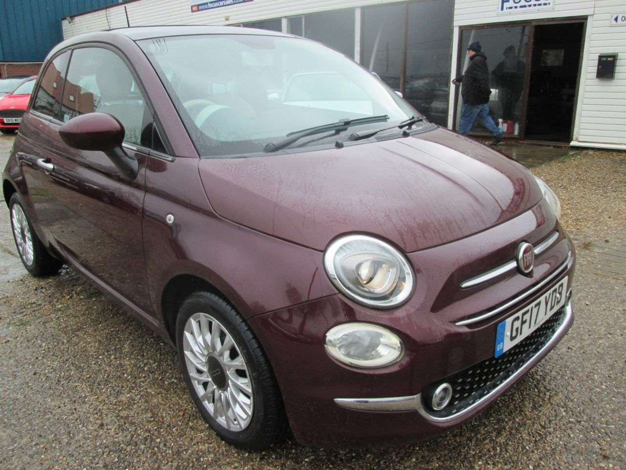 A 2017 FIAT 500 1.2 Lounge Hatchback 3dr Petrol Manual Euro 6 (s/s) (69 bhp) NAVIGATION , L A 2017 FIAT 500 1.2 Lounge Hatchback 3dr Petrol Manual Euro 6 (s/s) (69 bhp) NAVIGATION , L