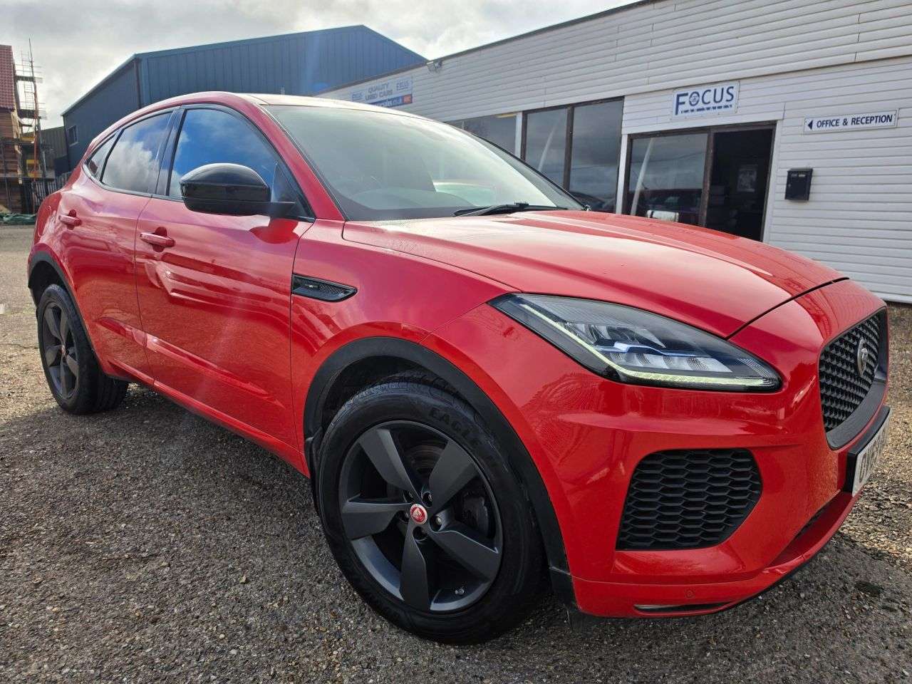 A 2019 JAGUAR E-PACE 2.0 D150 Chequered Flag SUV 5dr Diesel Auto AWD Euro 6 (s/s) (150 ps) HEATE A 2019 JAGUAR E-PACE 2.0 D150 Chequered Flag SUV 5dr Diesel Auto AWD Euro 6 (s/s) (150 ps) HEATE