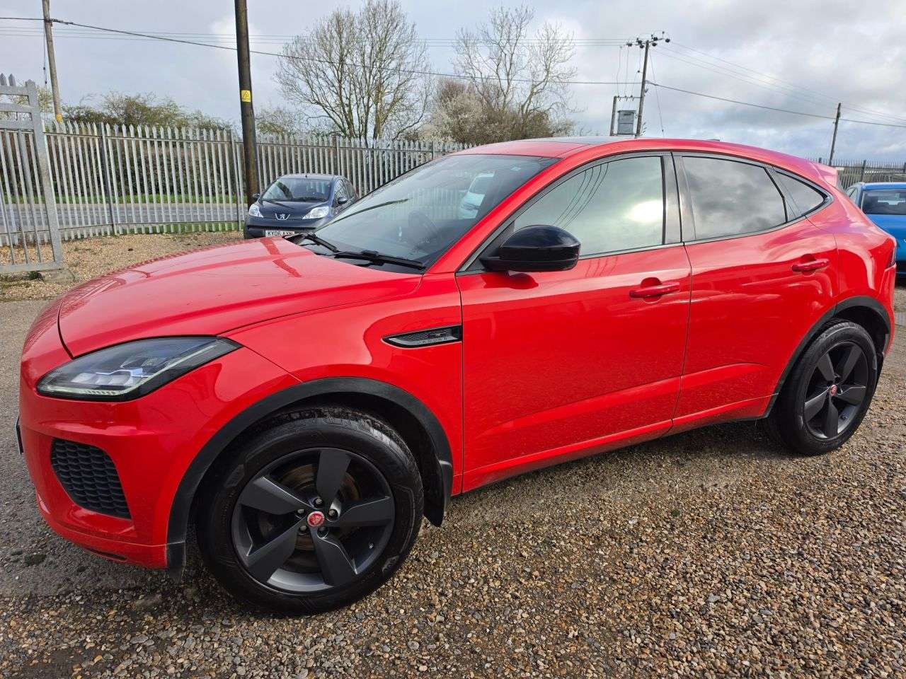 A 2019 JAGUAR E-PACE 2.0 D150 Chequered Flag SUV 5dr Diesel Auto AWD Euro 6 (s/s) (150 ps) HEATE A 2019 JAGUAR E-PACE 2.0 D150 Chequered Flag SUV 5dr Diesel Auto AWD Euro 6 (s/s) (150 ps) HEATE
