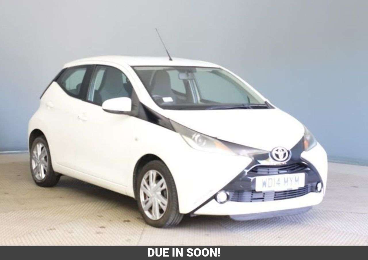 A 2014 TOYOTA AYGO 1.0 VVT-i x-pression Hatchback 5dr Petrol Manual Euro 5 Euro 5 (68 ps) SATN A 2014 TOYOTA AYGO 1.0 VVT-i x-pression Hatchback 5dr Petrol Manual Euro 5 Euro 5 (68 ps) SATN