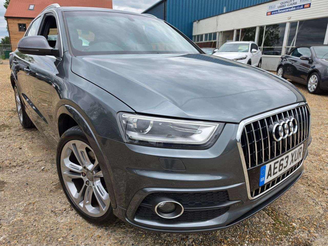 A 2013 AUDI Q3 2.0 TDI S line SUV 5dr Diesel Manual Euro 5 (s/s) (140 ps) PART LEATHER + C A 2013 AUDI Q3 2.0 TDI S line SUV 5dr Diesel Manual Euro 5 (s/s) (140 ps) PART LEATHER + C