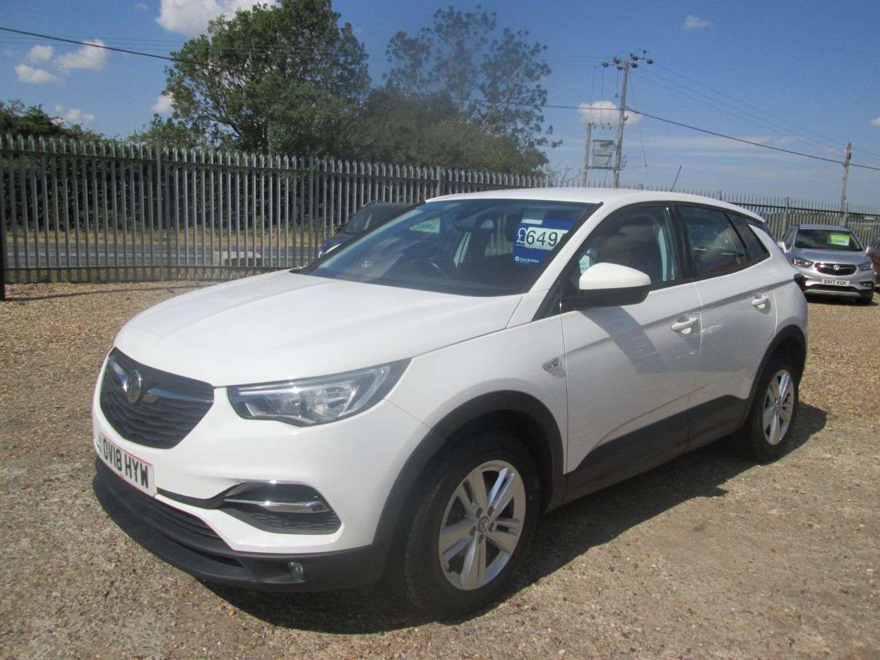 A 2018 VAUXHALL GRANDLAND X 1.2 Turbo SE SUV 5dr Petrol Manual Euro 6 (s/s) (130 ps) DUAL ZONE CLIMATE A 2018 VAUXHALL GRANDLAND X 1.2 Turbo SE SUV 5dr Petrol Manual Euro 6 (s/s) (130 ps) DUAL ZONE CLIMATE
