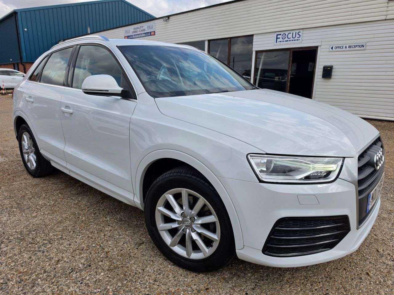 A 2017 AUDI Q3 1.4 TFSI CoD Sport SUV 5dr Petrol Manual Euro 6 (s/s) (150 ps) SPORT + NAV A 2017 AUDI Q3 1.4 TFSI CoD Sport SUV 5dr Petrol Manual Euro 6 (s/s) (150 ps) SPORT + NAV