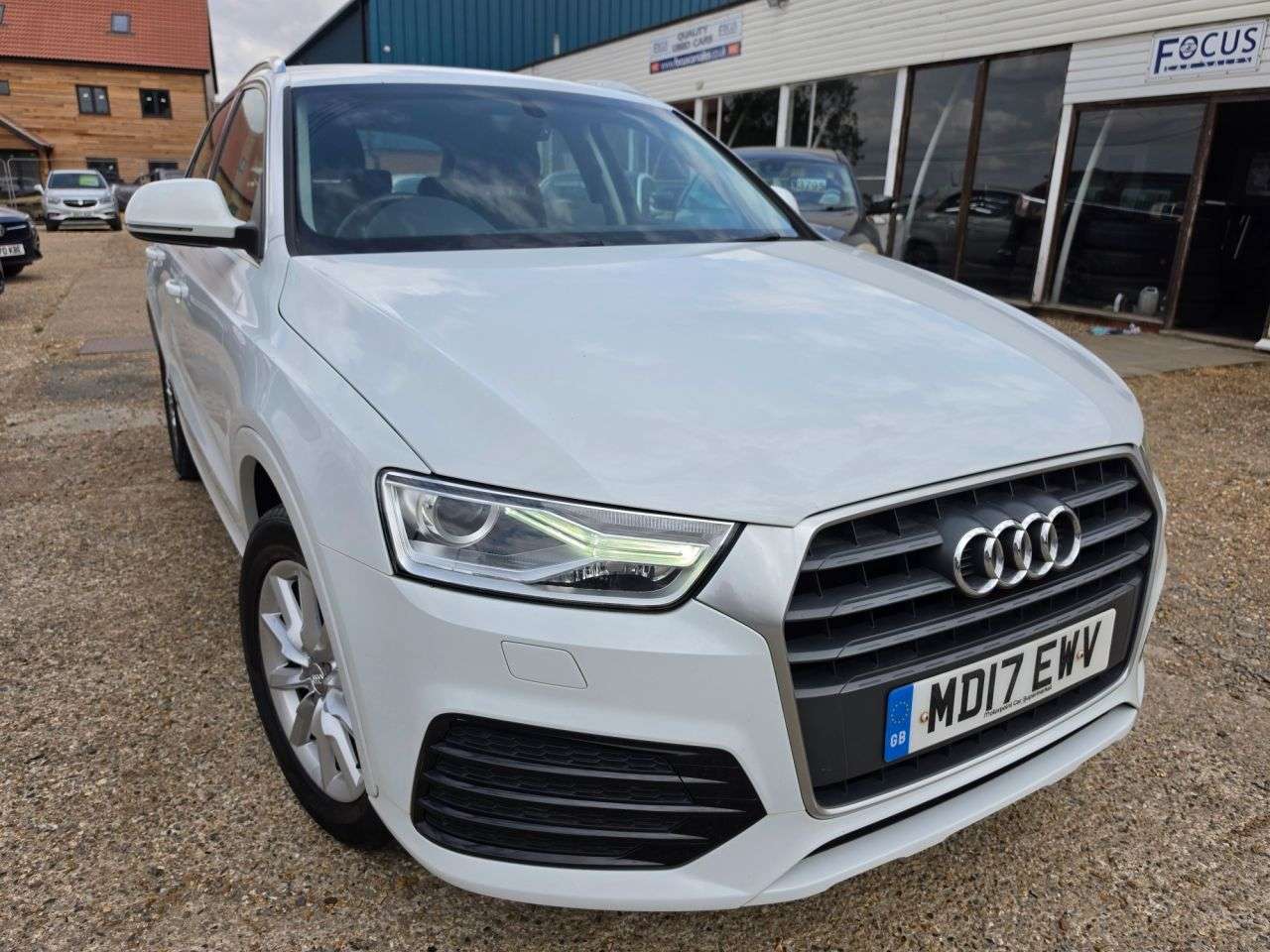 A 2017 AUDI Q3 1.4 TFSI CoD Sport SUV 5dr Petrol Manual Euro 6 (s/s) (150 ps) SPORT + NAV A 2017 AUDI Q3 1.4 TFSI CoD Sport SUV 5dr Petrol Manual Euro 6 (s/s) (150 ps) SPORT + NAV