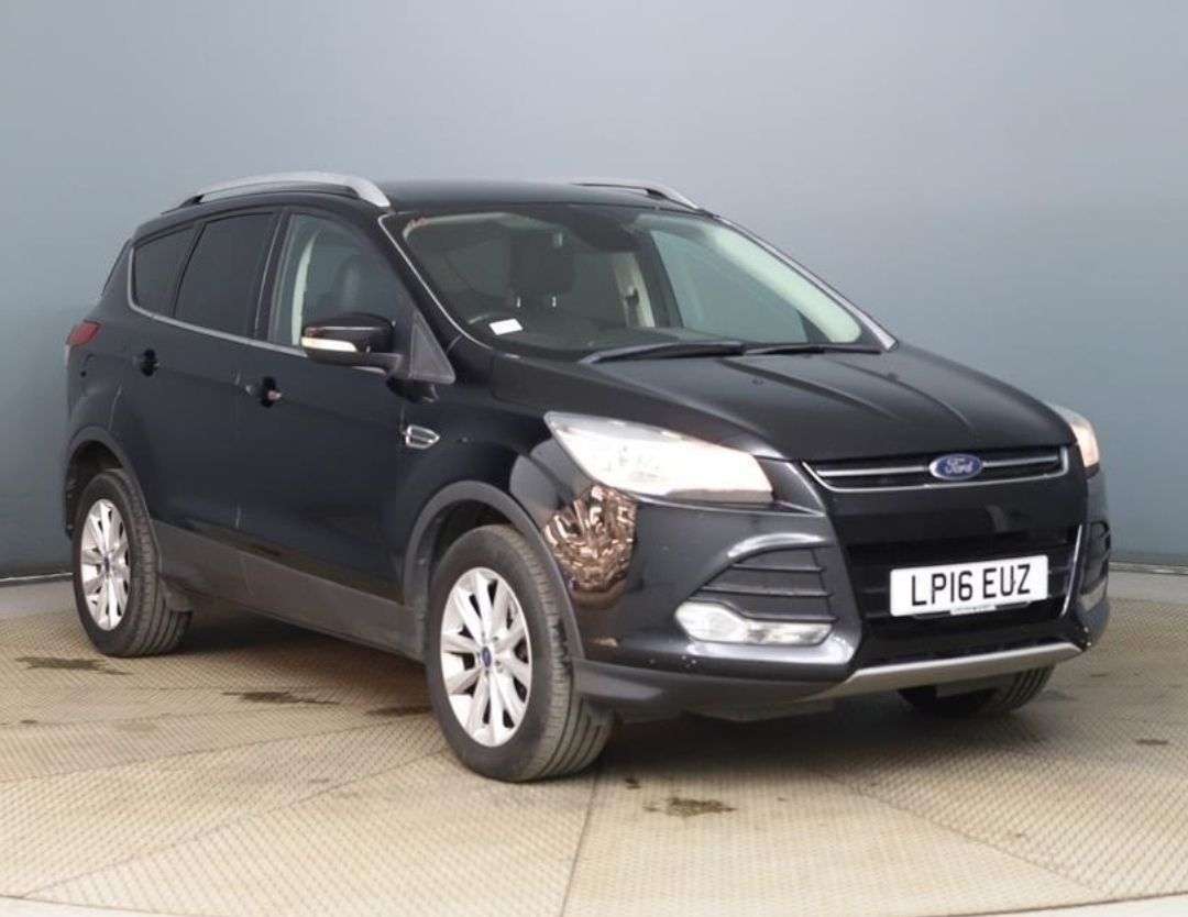 A 2016 FORD KUGA 2.0 TDCi Titanium SUV 5dr Diesel Manual 2WD Euro 6 (s/s) (150 ps) CLIMATE + A 2016 FORD KUGA 2.0 TDCi Titanium SUV 5dr Diesel Manual 2WD Euro 6 (s/s) (150 ps) CLIMATE +