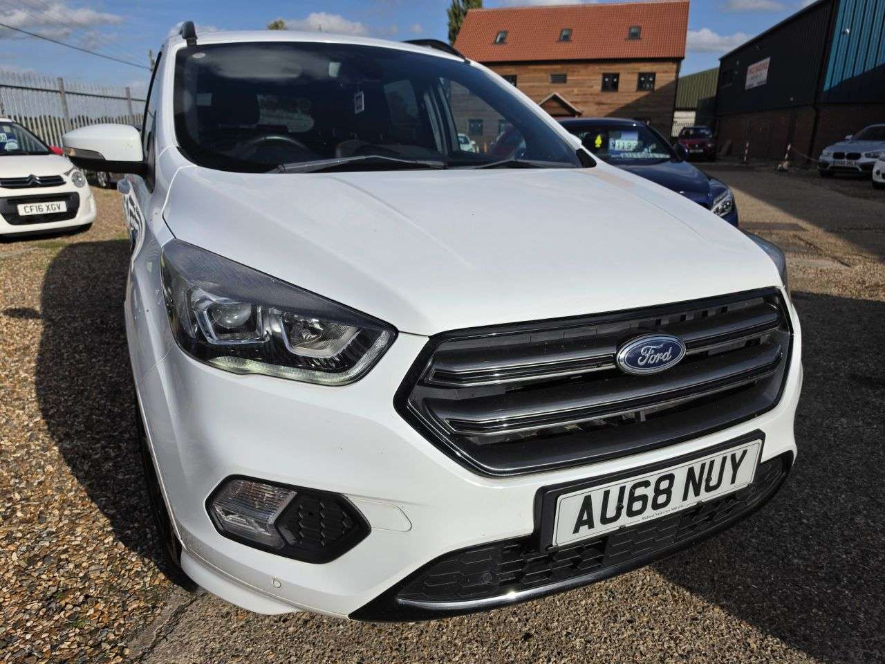 A 2018 FORD KUGA 2.0 TDCi EcoBlue ST-Line SUV 5dr Diesel Manual Euro 6 (s/s) (150 ps) PART L A 2018 FORD KUGA 2.0 TDCi EcoBlue ST-Line SUV 5dr Diesel Manual Euro 6 (s/s) (150 ps) PART L