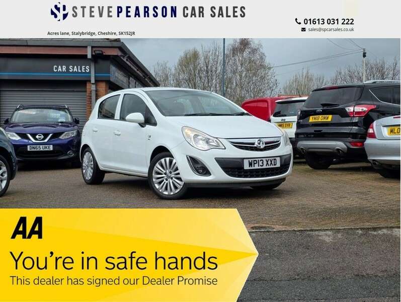 A 2013 VAUXHALL CORSA ENERGY AC A 2013 VAUXHALL CORSA ENERGY AC