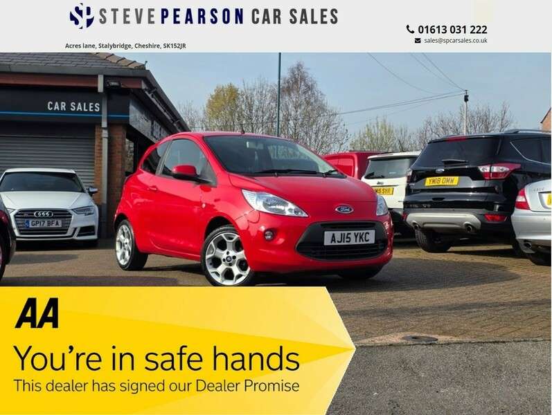 A 2015 FORD KA ZETEC A 2015 FORD KA ZETEC