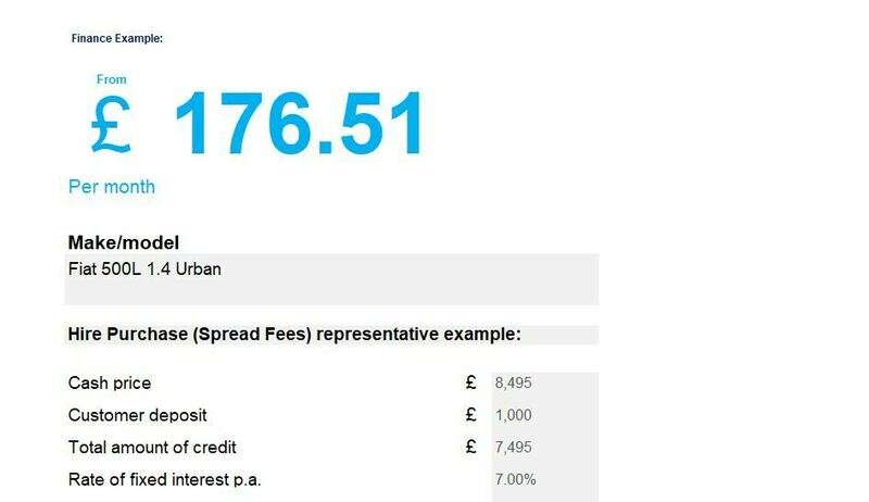 A 2018 FIAT 500L URBAN A 2018 FIAT 500L URBAN