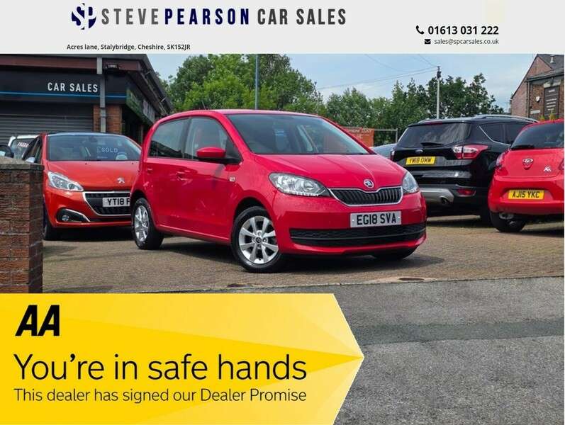 A 2018 SKODA CITIGO SE MPI A 2018 SKODA CITIGO SE MPI