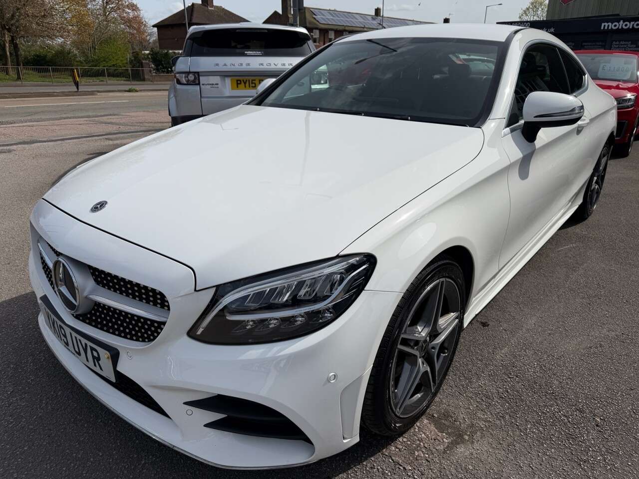 A 2019 MERCEDES-BENZ C-CLASS 2.0 C220d AMG Line Coupe 2dr Diesel G-Tronic+ Euro 6 (s/s) (194 ps) 194PS A A 2019 MERCEDES-BENZ C-CLASS 2.0 C220d AMG Line Coupe 2dr Diesel G-Tronic+ Euro 6 (s/s) (194 ps) 194PS A