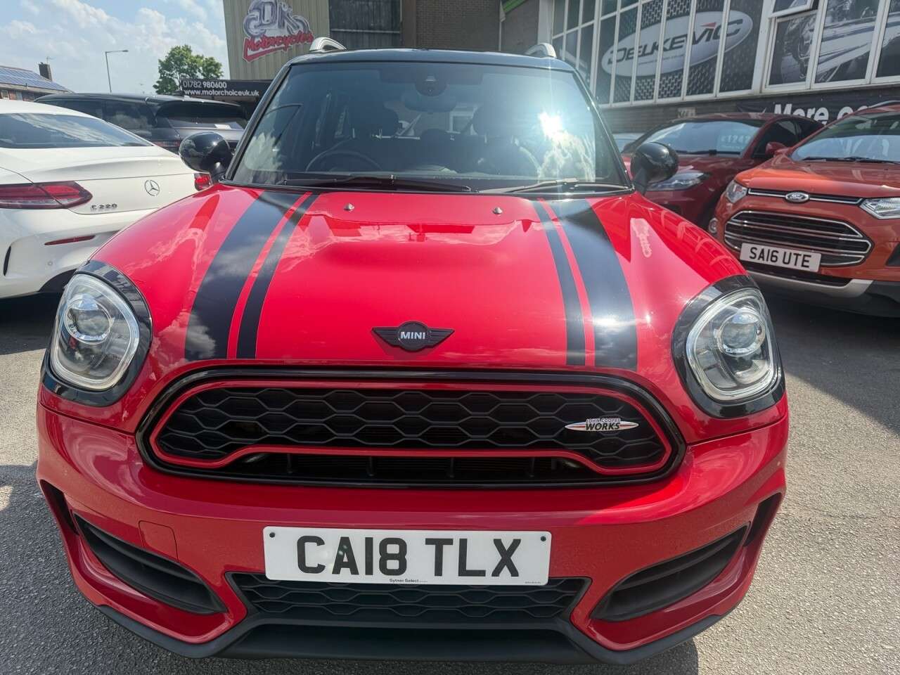 A 2018 MINI COUNTRYMAN 2.0 John Cooper Works SUV 5dr Petrol Auto ALL4 Euro 6 (s/s) (231 ps) 231PS A 2018 MINI COUNTRYMAN 2.0 John Cooper Works SUV 5dr Petrol Auto ALL4 Euro 6 (s/s) (231 ps) 231PS