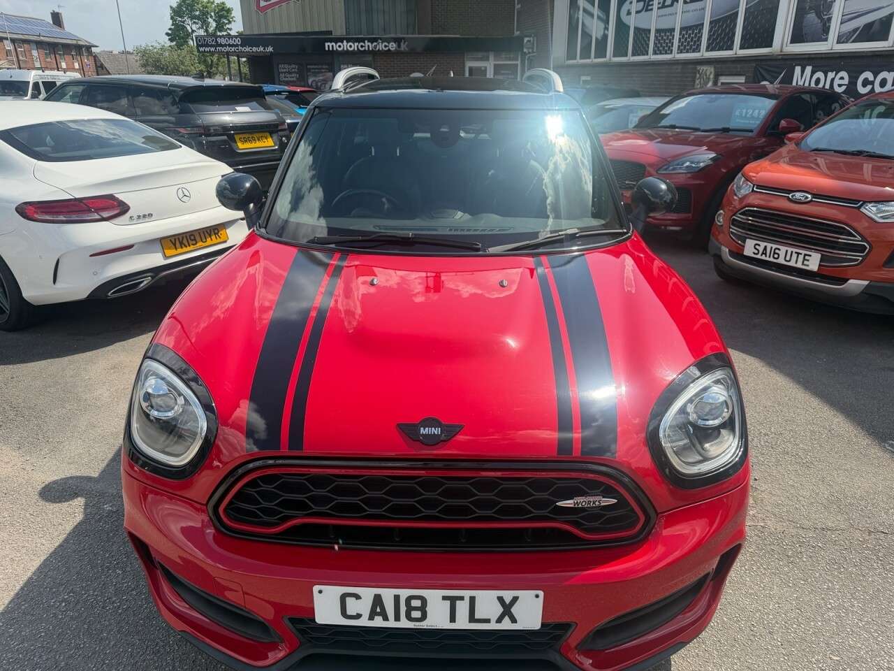A 2018 MINI COUNTRYMAN 2.0 John Cooper Works SUV 5dr Petrol Auto ALL4 Euro 6 (s/s) (231 ps) 231PS A 2018 MINI COUNTRYMAN 2.0 John Cooper Works SUV 5dr Petrol Auto ALL4 Euro 6 (s/s) (231 ps) 231PS