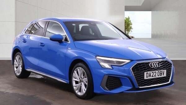 A 2022 AUDI A3 1.4 TFSIe 40 S line Sportback 5dr Petrol Plug-in Hybrid S Tronic Euro 6 (s/ A 2022 AUDI A3 1.4 TFSIe 40 S line Sportback 5dr Petrol Plug-in Hybrid S Tronic Euro 6 (s/