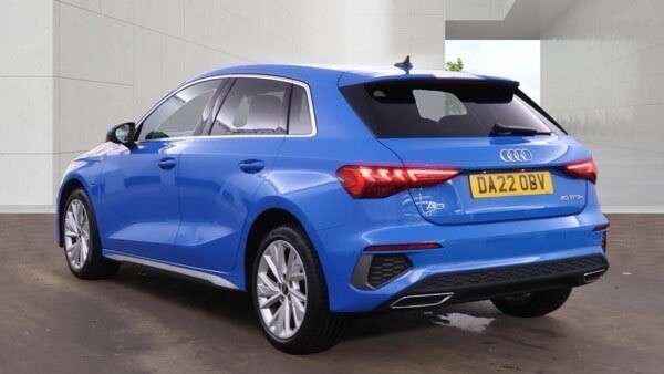 A 2022 AUDI A3 1.4 TFSIe 40 S line Sportback 5dr Petrol Plug-in Hybrid S Tronic Euro 6 (s/ A 2022 AUDI A3 1.4 TFSIe 40 S line Sportback 5dr Petrol Plug-in Hybrid S Tronic Euro 6 (s/