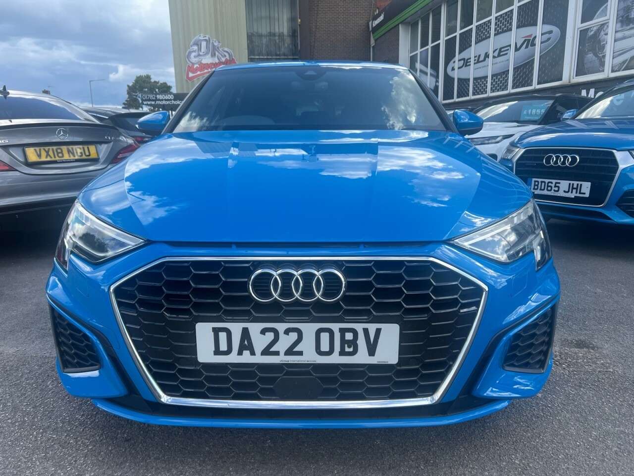 A 2022 AUDI A3 1.4 TFSIe 40 S line Sportback 5dr Petrol Plug-in Hybrid S Tronic Euro 6 (s/ A 2022 AUDI A3 1.4 TFSIe 40 S line Sportback 5dr Petrol Plug-in Hybrid S Tronic Euro 6 (s/