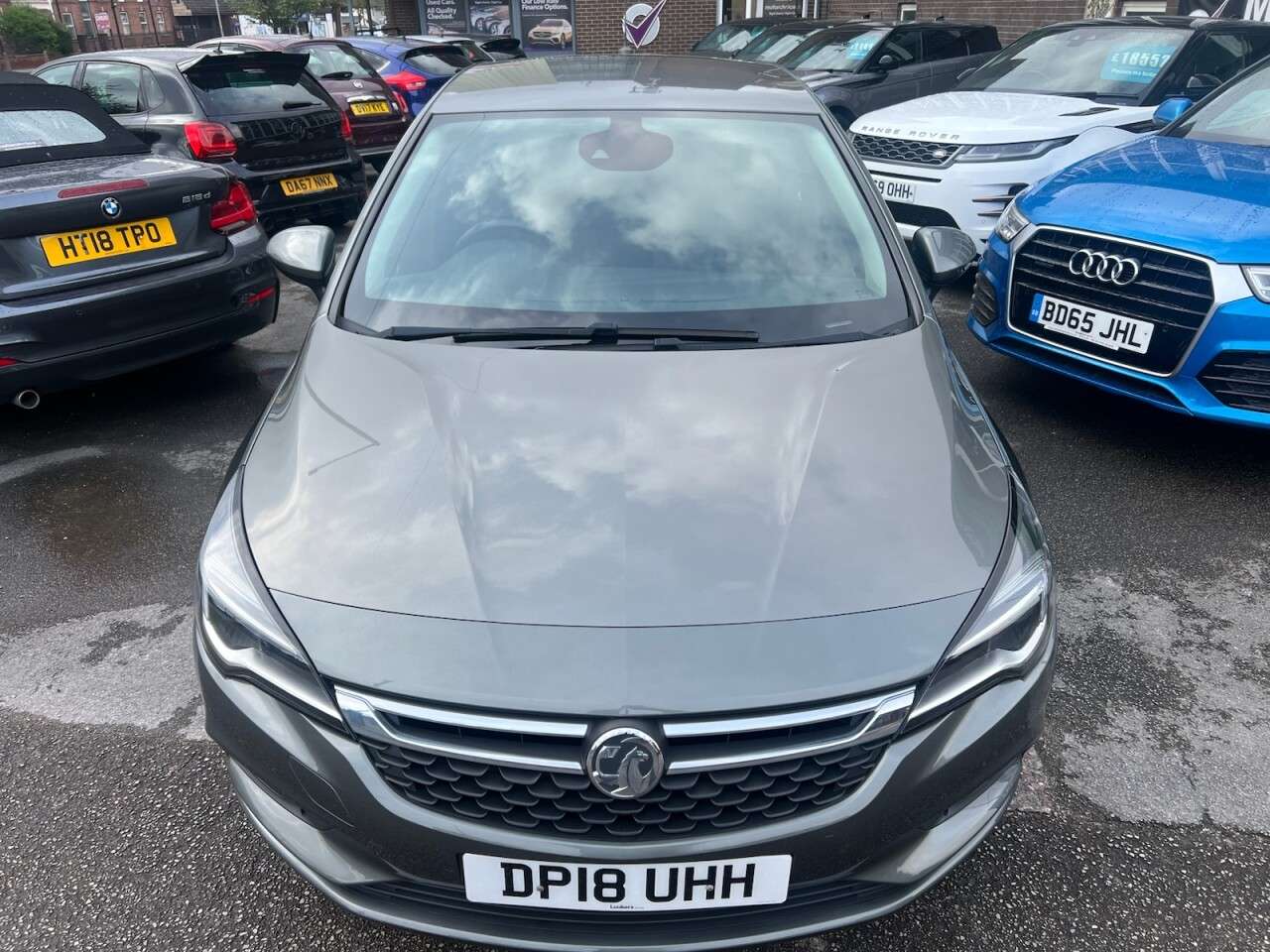 A 2018 VAUXHALL ASTRA 1.4i Turbo SRi Hatchback 5dr Petrol Manual Euro 6 (150 ps) A 2018 VAUXHALL ASTRA 1.4i Turbo SRi Hatchback 5dr Petrol Manual Euro 6 (150 ps)