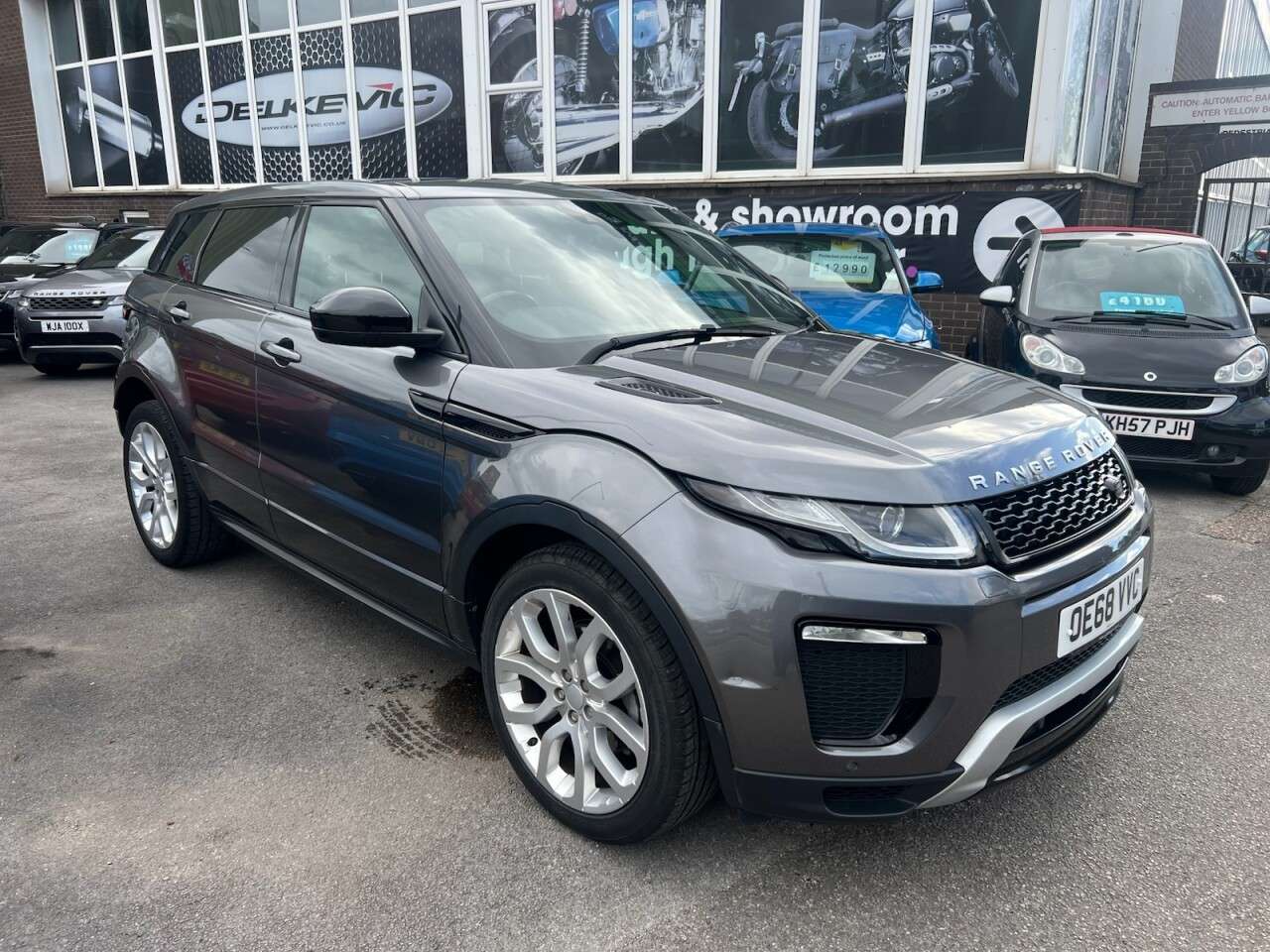 A 2018 LAND ROVER RANGE ROVER EVOQUE 2.0 TD4 HSE Dynamic SUV 5dr Diesel Auto 4WD Euro 6 (s/s) (180 ps) A 2018 LAND ROVER RANGE ROVER EVOQUE 2.0 TD4 HSE Dynamic SUV 5dr Diesel Auto 4WD Euro 6 (s/s) (180 ps)