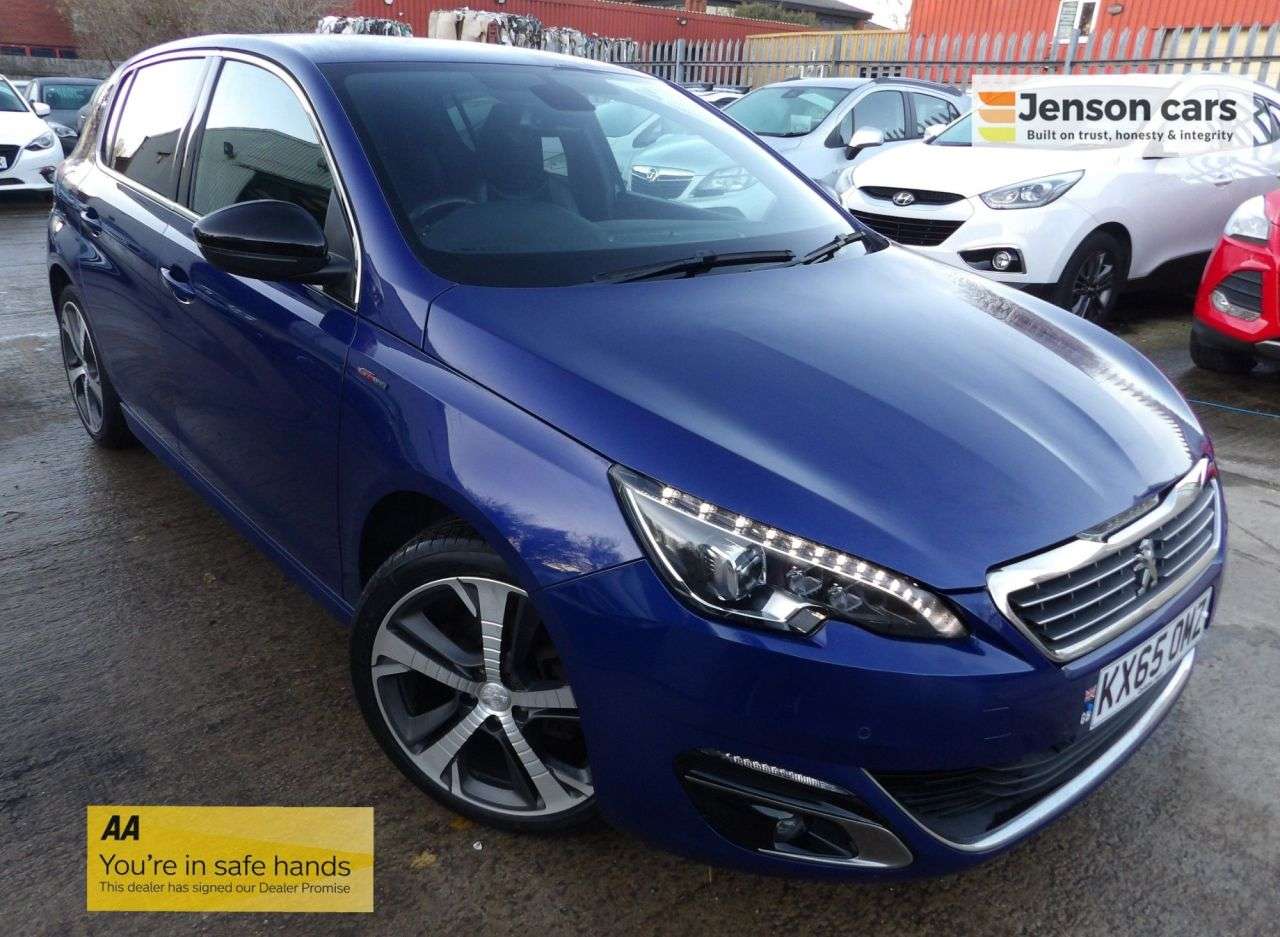 A 2015 PEUGEOT 308 1.6 BlueHDi GT Line Hatchback 5dr Diesel Manual Euro 6 (s/s) (120 ps) A 2015 PEUGEOT 308 1.6 BlueHDi GT Line Hatchback 5dr Diesel Manual Euro 6 (s/s) (120 ps)