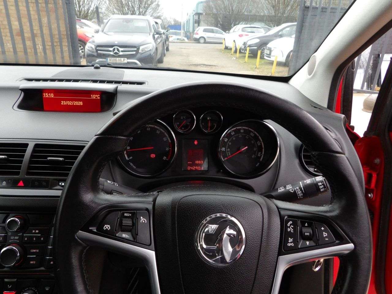 2015 VAUXHALL MERIVA 2015 VAUXHALL MERIVA