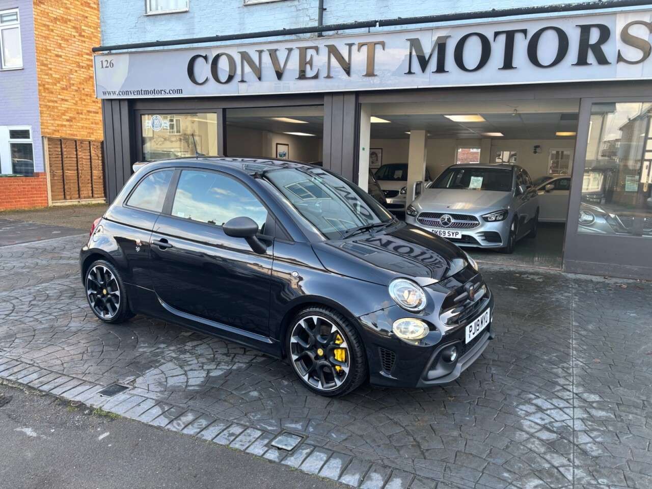 A 2019 ABARTH 595 1.4 T-Jet Competizione 70th Hatchback 3dr Petrol Manual Euro 6 (180 bhp) AB A 2019 ABARTH 595 1.4 T-Jet Competizione 70th Hatchback 3dr Petrol Manual Euro 6 (180 bhp) AB
