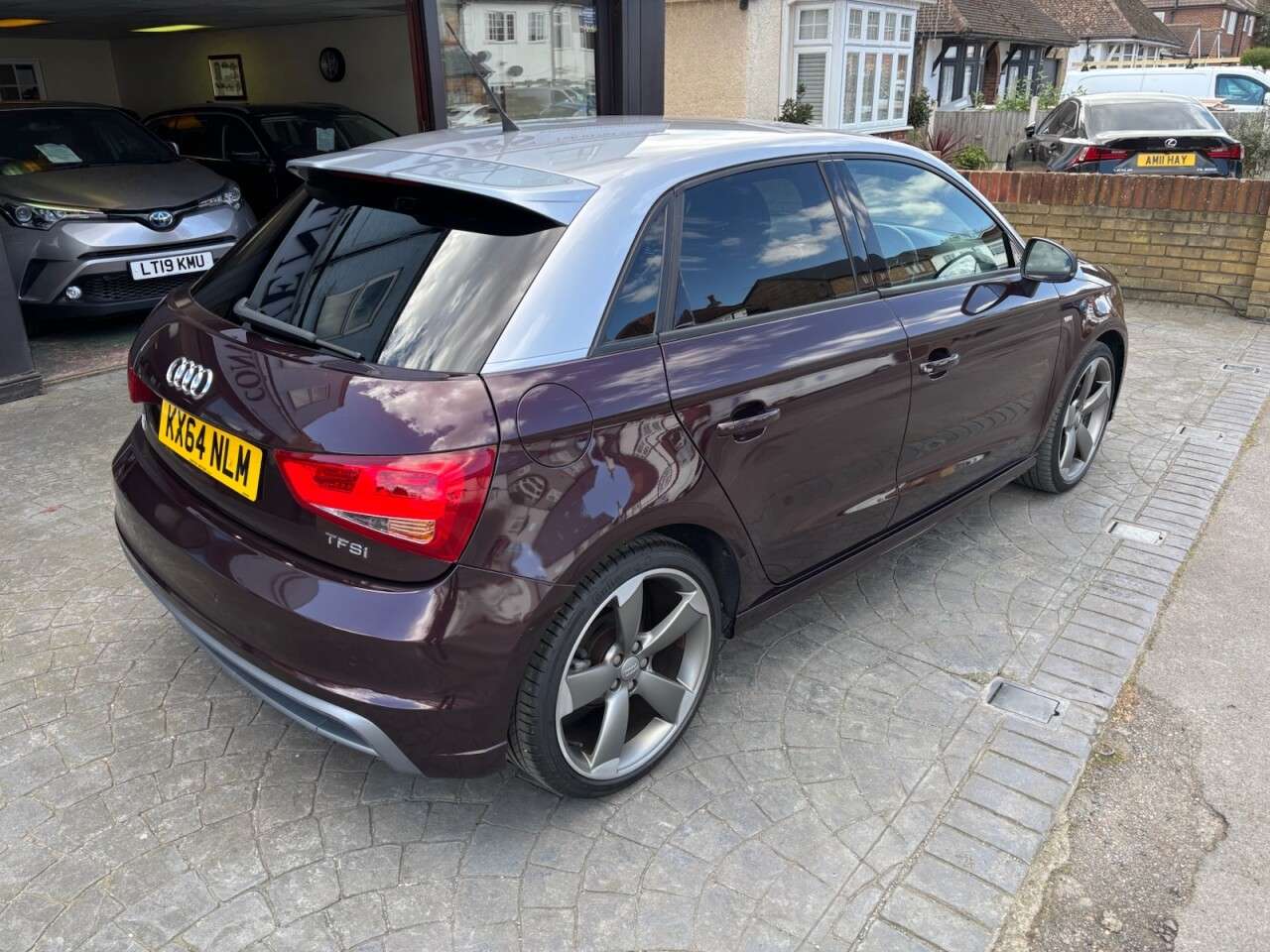 A 2014 AUDI A1 1.4 TFSI Black Edition Sportback 5dr Petrol S Tronic Euro 5 (185 ps) BLACK A 2014 AUDI A1 1.4 TFSI Black Edition Sportback 5dr Petrol S Tronic Euro 5 (185 ps) BLACK