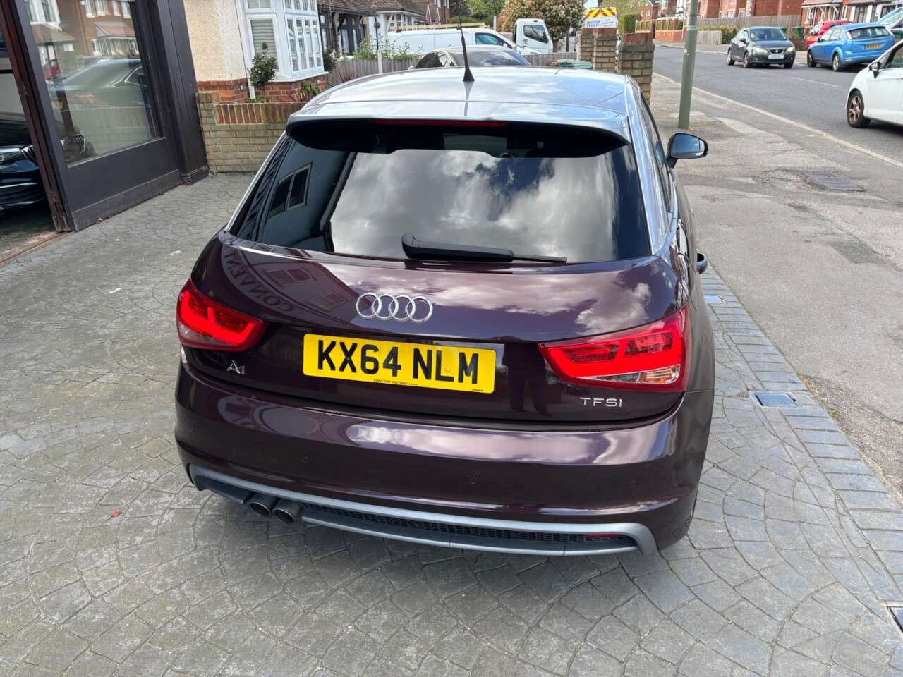 A 2014 AUDI A1 1.4 TFSI Black Edition Sportback 5dr Petrol S Tronic Euro 5 (185 ps) BLACK A 2014 AUDI A1 1.4 TFSI Black Edition Sportback 5dr Petrol S Tronic Euro 5 (185 ps) BLACK