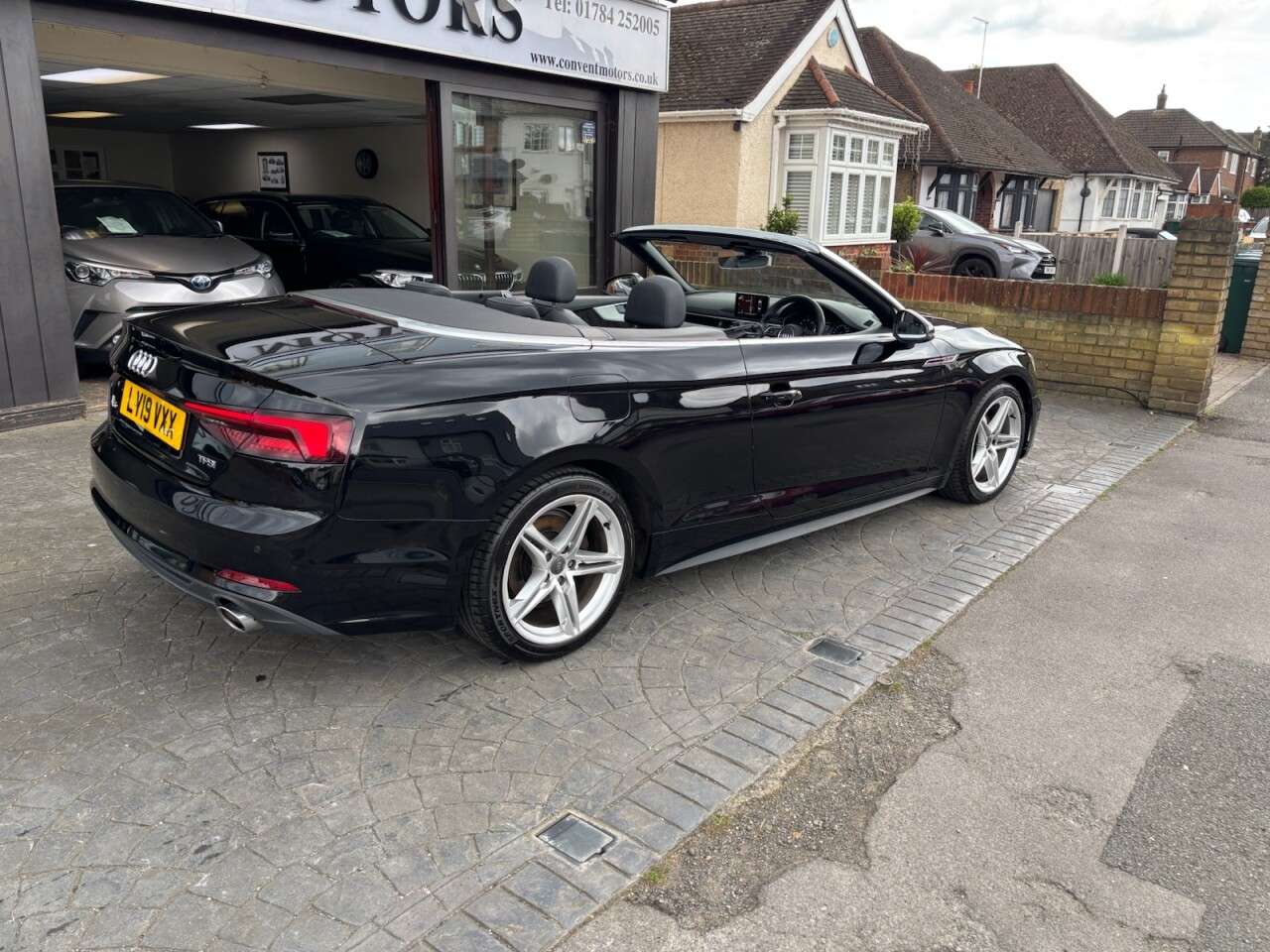 A 2019 AUDI A5 CABRIOLET 2.0 TFSI 40 S line Convertible 2dr Petrol S Tronic Euro 6 (s/s) (190 ps) HE A 2019 AUDI A5 CABRIOLET 2.0 TFSI 40 S line Convertible 2dr Petrol S Tronic Euro 6 (s/s) (190 ps) HE