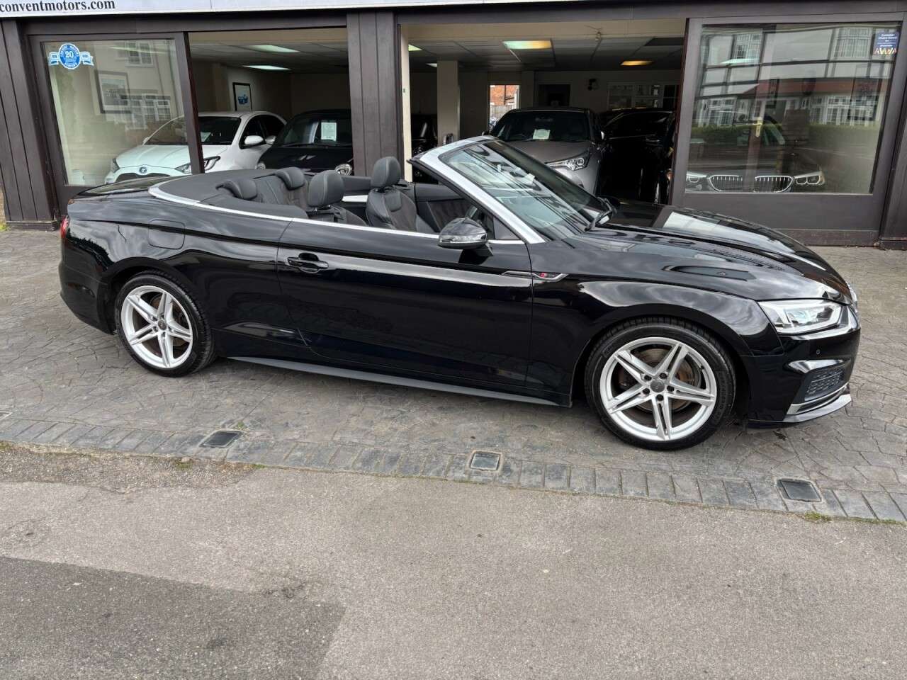 A 2019 AUDI A5 CABRIOLET 2.0 TFSI 40 S line Convertible 2dr Petrol S Tronic Euro 6 (s/s) (190 ps) HE A 2019 AUDI A5 CABRIOLET 2.0 TFSI 40 S line Convertible 2dr Petrol S Tronic Euro 6 (s/s) (190 ps) HE