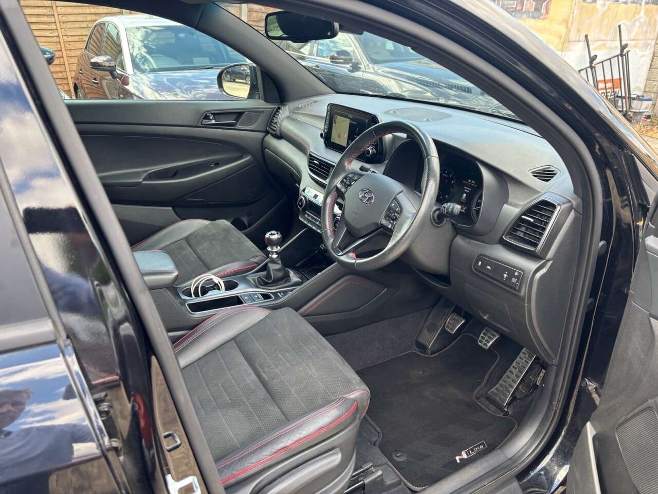A 2019 HYUNDAI TUCSON 1.6 T-GDi N Line SUV 5dr Petrol Manual Euro 6 (s/s) (177 ps) LEATHER/SUEDE A 2019 HYUNDAI TUCSON 1.6 T-GDi N Line SUV 5dr Petrol Manual Euro 6 (s/s) (177 ps) LEATHER/SUEDE