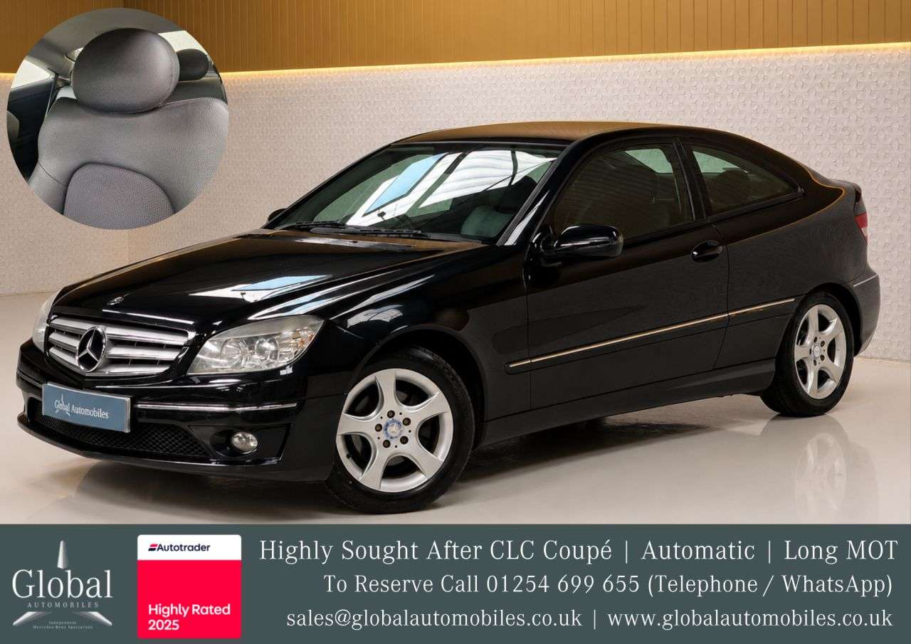 A 2008 MERCEDES-BENZ CLC CLASS CLC200 CDI 2.1 SE 3d 122 BHP LEATHER | PARKING SENSORS A 2008 MERCEDES-BENZ CLC CLASS CLC200 CDI 2.1 SE 3d 122 BHP LEATHER | PARKING SENSORS