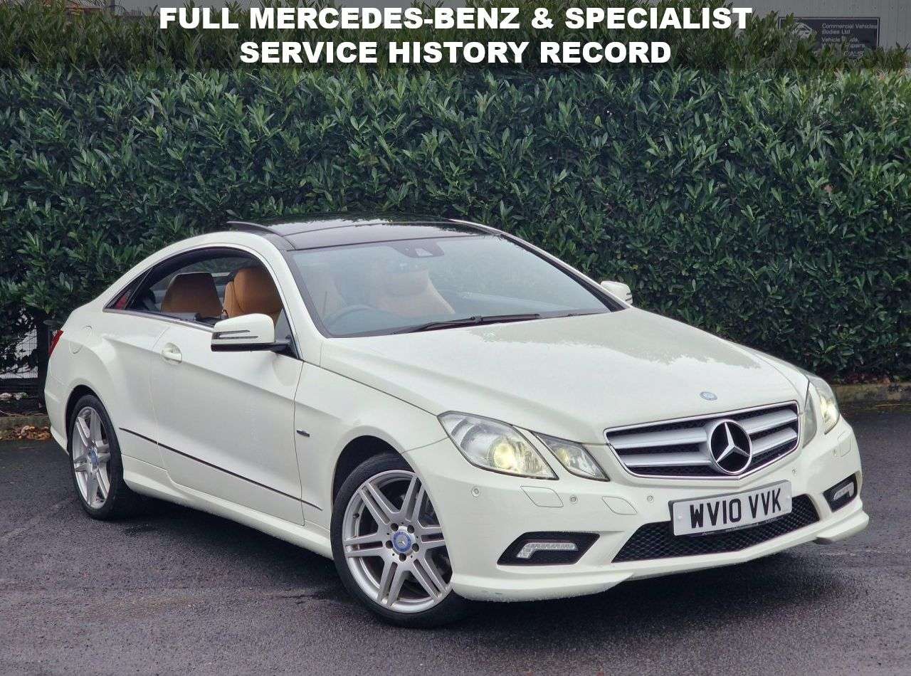 A 2010 MERCEDES-BENZ E-CLASS E350 CDI AMG SPORT 3.0 V6 2d 231 BHP 16 SERVICES | PANROOF | COMAND A 2010 MERCEDES-BENZ E-CLASS E350 CDI AMG SPORT 3.0 V6 2d 231 BHP 16 SERVICES | PANROOF | COMAND