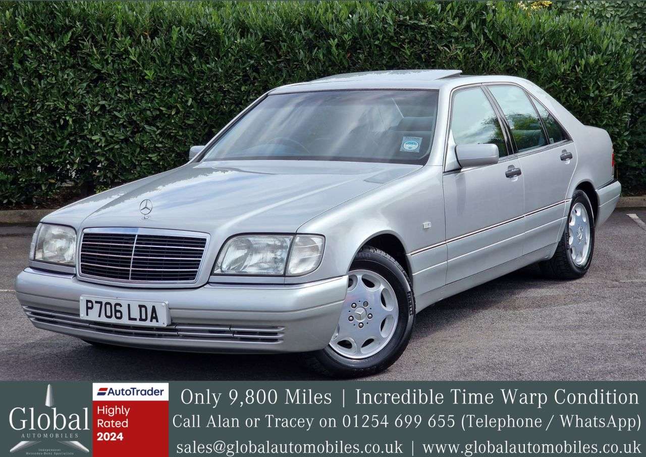 A 1997 MERCEDES-BENZ S-CLASS S280 2.8 4d 190 BHP 9850 MILES | RARE W140 S CLASS A 1997 MERCEDES-BENZ S-CLASS S280 2.8 4d 190 BHP 9850 MILES | RARE W140 S CLASS