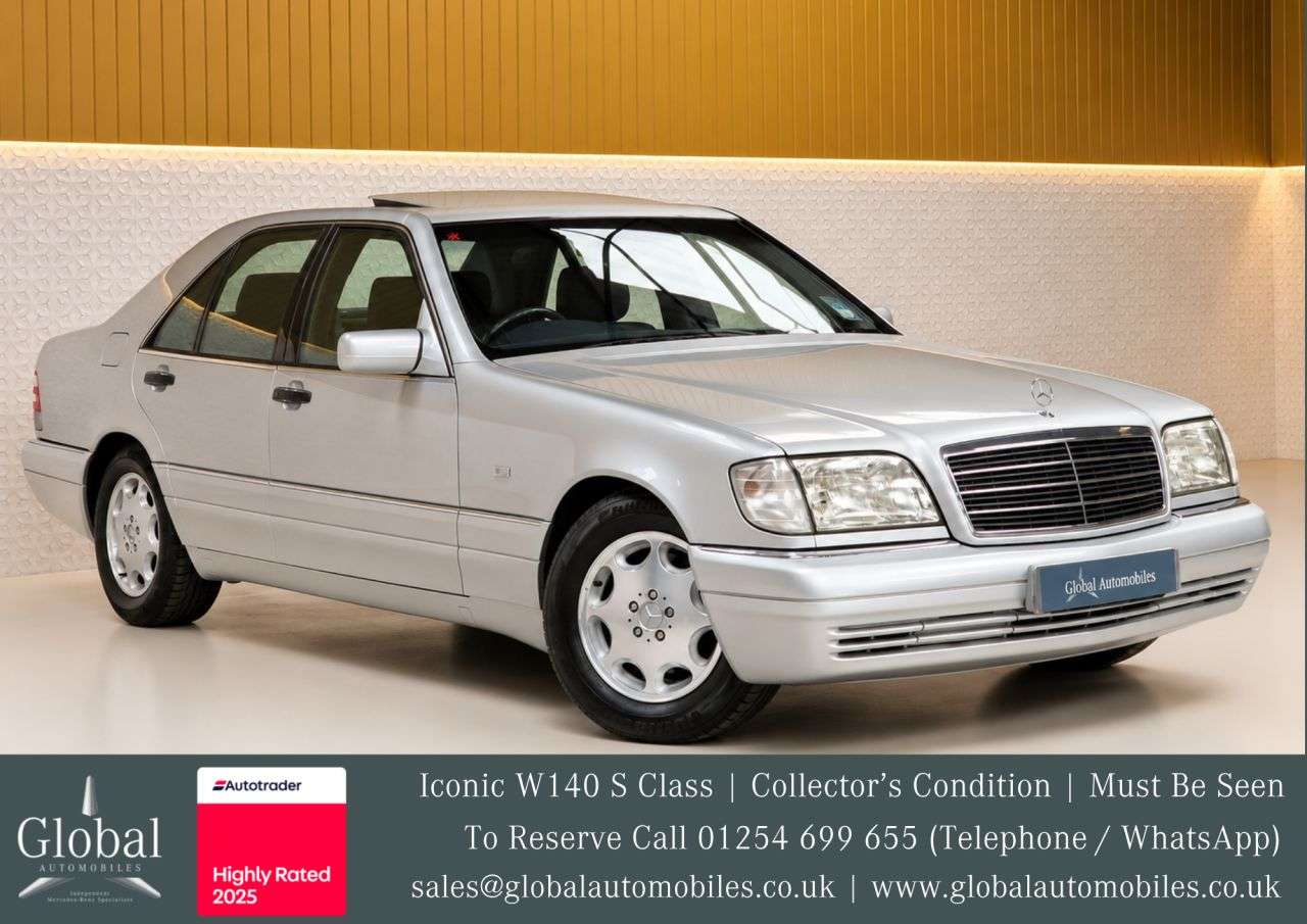A 1997 MERCEDES-BENZ S-CLASS S280 2.8 4d 190 BHP 9850 MILES | RARE W140 S CLASS A 1997 MERCEDES-BENZ S-CLASS S280 2.8 4d 190 BHP 9850 MILES | RARE W140 S CLASS