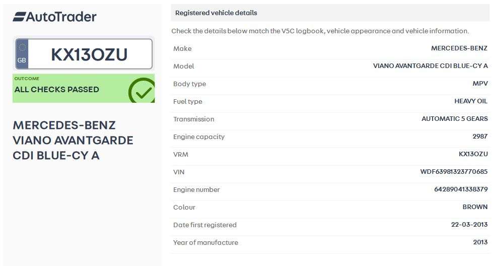 2013 MERCEDES-BENZ VIANO 2013 MERCEDES-BENZ VIANO