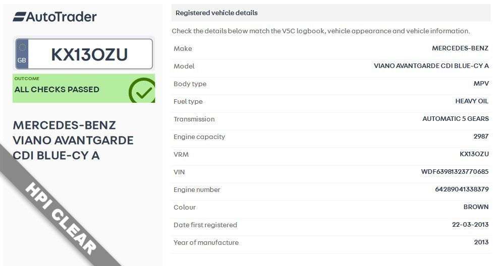 2013 MERCEDES-BENZ VIANO 2013 MERCEDES-BENZ VIANO