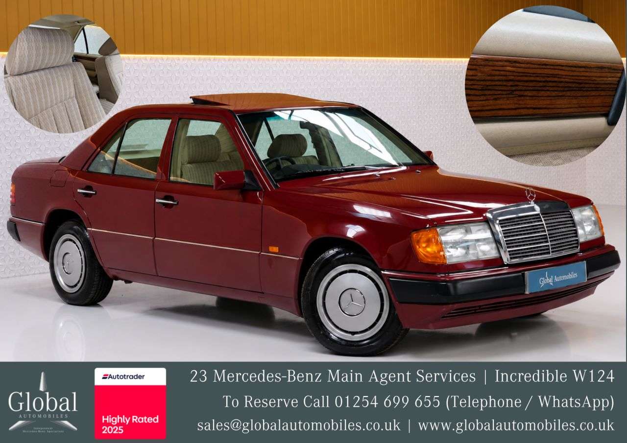 A 1990 MERCEDES-BENZ E-CLASS 300 D 3.0 4d 109 BHP PROVENANCE UNLIKE ANY OTHER A 1990 MERCEDES-BENZ E-CLASS 300 D 3.0 4d 109 BHP PROVENANCE UNLIKE ANY OTHER